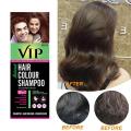 Vip Hair Colour Shampoo -Brown 180 ml. 