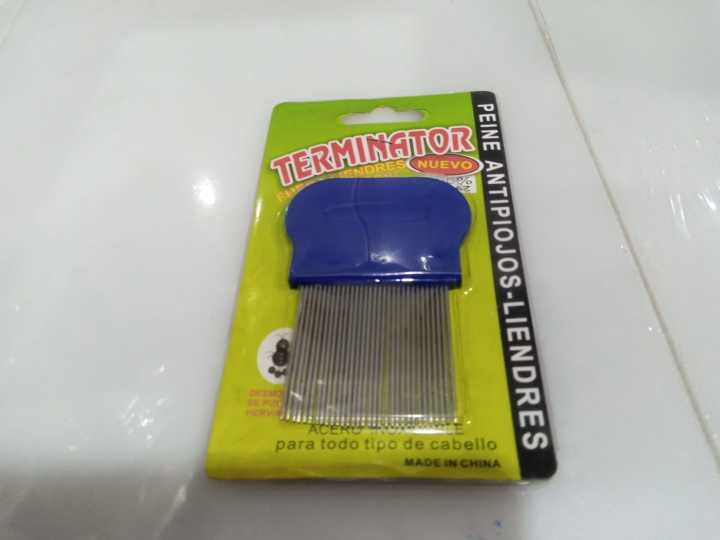 Lice Treatment Comb For Head Lice/ Nit Lice Egg Removal Stainless steel metal