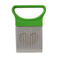 1PC Stainless Steel Onion Holder Slicer Prongs Cutter Chopper Vegetable And Meat Cutter Holder Comb Kitchen Gadget Accessories. 