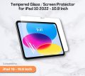 Screen Protector For iPad 10th Generation 10.9 inch Screen Protector - Clear View Edge to Edge, Compatible with Models A2757, A2777, A2696. 