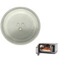 Transparent Microwave Oven Turntable Glass Tray Glass Plate Replacement Microwave Turntable Dish Like Original Circular Glass Turn Table Top Kit. 