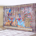 Yellow ancient Egyptian retro tapestry tapestry wall hanging old culture printed Hippie Egyptian tapestry wall cloth home decora. 