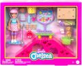 Barbie Chelsea Doll and Accessories Skate Park Playset. 