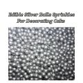 Silver Balls Edible Sprinkles 150g  For Cake Decoration (Non Metallic). 