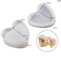 Silicone Storage box silicone mold Versatile Jewel-like appearance Compact size Jewelry making mold Heart shape cut mold for Home jewelry making Craft enthusiast DIY projects Beginner-friendly Gift. 