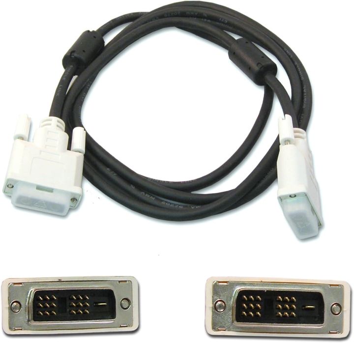 DVI To DVI Cable 1.8 Meters length DVI 18+1 to DVI 18+1 Cable Branded Stock 100% Orignal