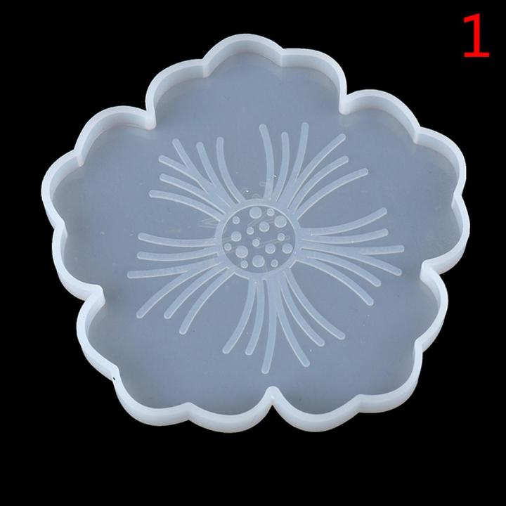 Sakura Tea Tray Coaster Silicone Mold For DIY For Epoxy Resin Molds Making Tools Encounter