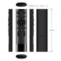 Nax-3c Voice Control Fly Air Mouse For Gyro Sensing Game 2.4Ghz Wireless Microphone Remote Control For Smart Tvandroid Box Pc. 