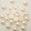 8MM 100pcs Half Round Pearl Bead Flat Back Beads For Jewelry And Crafts Making Pearls Beads. 