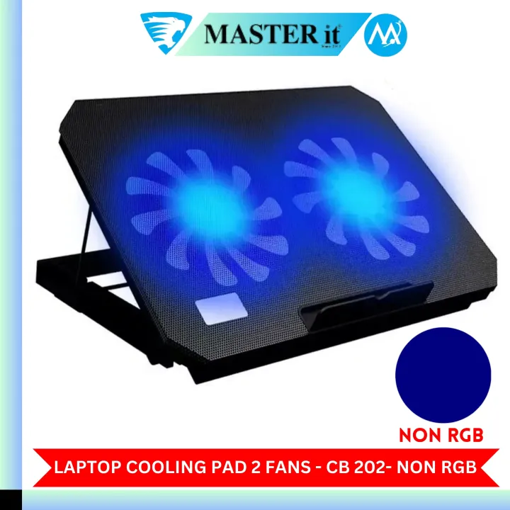 Laptop%20Cooling%20Pad%20Dual%20Fan%20With%20RGB%20Lights%20-%20Cooling%20Stand%208%20Fan%20With%207%20Gear%20To%20Adjust%20Height%20-%20For%20Upto%2020"%20Laptops%20-%20USB%20Powered%20Connection%20-%20Image%209