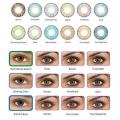 Eye Lens Event 3 Tone Contact Lenses For Girls Grey with free kit. 
