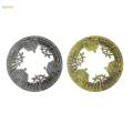 Candle Topper Professional Home Decor Even Burning Alloy Jar Candle Cover. 