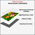 Customized Quotes Wood Mount Frame for Wall Decoration Wall Art Hanging Home Decoration. 