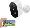DEKCO Security Camera Outdoor Battery Operated, Wireless CCTV Camera for Home Security, 1080P WiFi Camera Outdoor with PIR Human Motion Detection & Siren, 2 Way Audio, IP66 Waterproo. 
