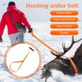 Deer Drag and Harness with Comfortable Handle Wear Resistant Puller Easy to Use Multifunctional. 
