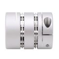 Motor Shaft Double Coupling 40mm Hub Disc Double Diaphragm Shaft Coupler. 