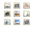 9 Pcs Square Picture frame 6x6 inch Photo frame, Customized/ Personalized Wall hanging Photo Frame. 