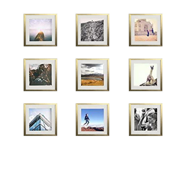 9%20Pcs%20Square%20Picture%20frame%206x6%20inch%20Photo%20frame,%20Customized/%20Personalized%20Wall%20hanging%20Photo%20Frame%20-%20Image%203