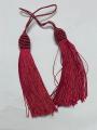 Self Thread Cap Tassels (4 Piece) for Clothing – Elegant Latkan for Dupattas, Kurtis, Dresses, and Traditional Wear | Decorative Accessories to Enhance Ethnic Outfits | Premium Quality Handmade Embellishments for Stylish Finishes. 