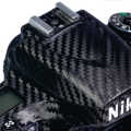 nikon D750 camera skin black carbon fiber. 