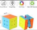 Stickerless 56mm Qiyi Warrior S Rubiks Cube 3x3 - Magic Speed Cube Puzzle Toys Rubik's Cube 3x3, Memory and Responsiveness Rubik Cube, Concentration Rubic Cube ( 56mm ) Rubix Cube. 