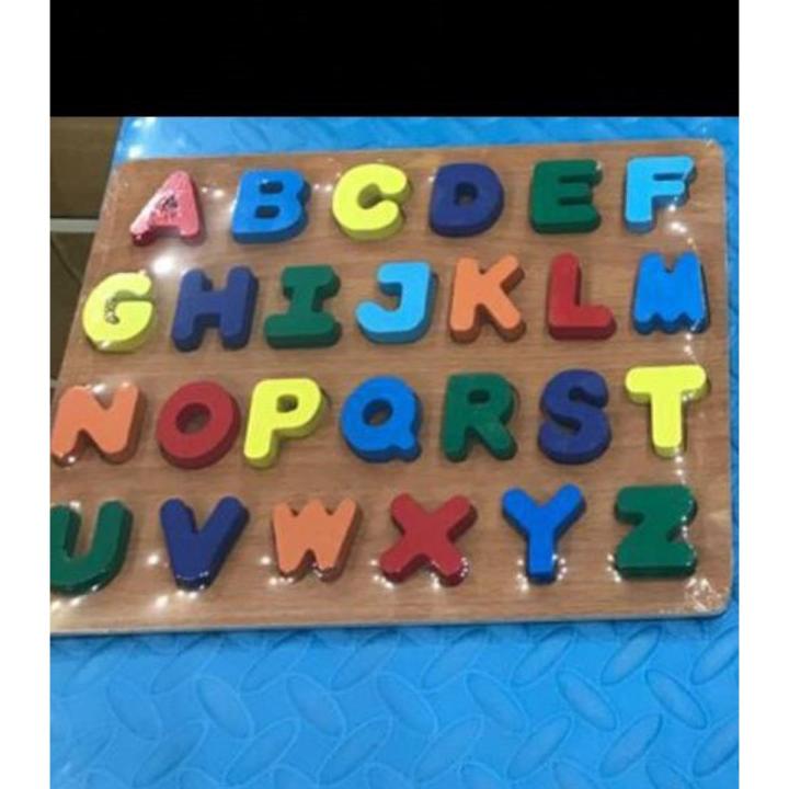 Wooden Alphabet Puzzle Toy