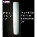 Water Filter Cartridge PPF 5 Micron Jumbo - 20 Inch. 