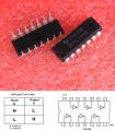 3pcs 74LS04 Hex Inverting Gates 7404 NOT gate logic gates ic. 