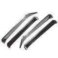 Air Press Sun Visor Windshield Guard Metal Chrome For Toyota Corolla KE70 79-83. 