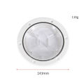 MeterMall Round Deck Plate Marine Boat Hatch Round Inspection ABS Deck Plate Hatch Access Boat Inspection Hatch Cover Plate For Boat Marine Yacht Truck RV. 