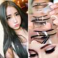6 Pcs Stencils For Perfect Cat Eye Liner & Smokey Eyes. 