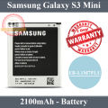 Samsung Galaxy S3 Mini Battery EB-L1M7FLU Replacement Premium Quality 2100mAh For Samsung Galaxy S3 Mini. 