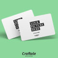 Customized ATM Size PVC Card with your Picture, Logo or Name | Craftale. 