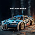 Lego Car 1200Pcs Blue Bugatti Building Blocks High-end gift toys For Boys For Adult. 