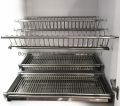 Heavy Duty Space Saving Stainless Steel Plate Storage - Plate Rack & Dish Rack Holder Stainless Steel Kitchen Rack. 