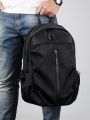 Classic Men Waterproof School Bag Casual Bag Men Large Capacity Travel Laptop Bag School Bag. 