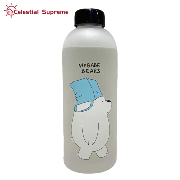 Drink Bottle -slip Creative Cartoon Water Bottle