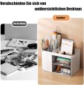 Office Desk Organiser With Drawer, Mini Office Supplies And Desk Accessories. 
