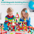 Magnetic Building Blocks 25pcs Set Learning Activity Toy For Kids. 