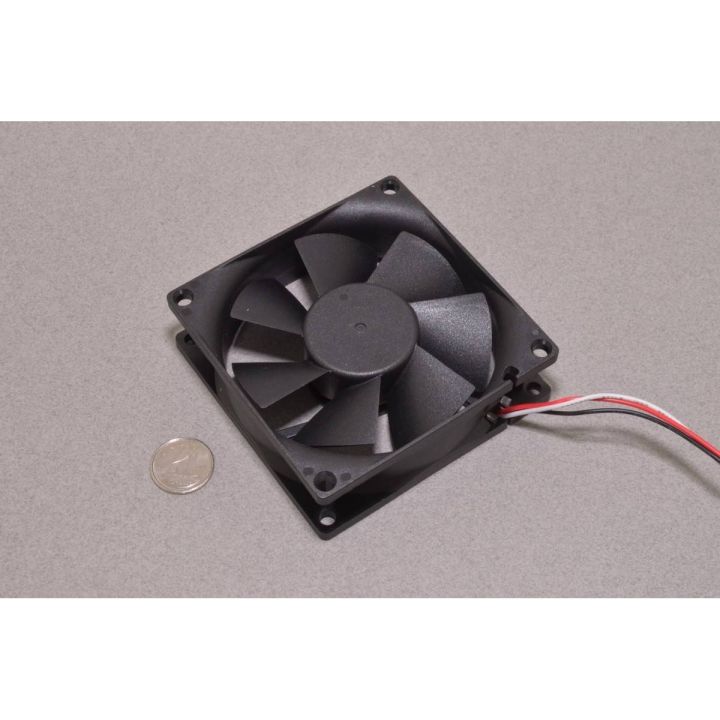 12 Volt 80 mm Fan for computers and power supply and DIY