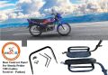 3-PCS Set Of Motorcycle Rear Footrest Panel For Honda Pridor 100 (Ladies Footrest - Paidan). 