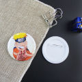 Naruto Anime Round Badge Gaara Haruno Sakura Surrounding 5.8cm Brooch Epaulettes Badges Armbands Accessories pendant. 