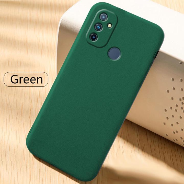 Biruiqu For Oneplus Nord N100 Shockproof Anti Slip Soft TPU Sandstone Matte Back Case Cover