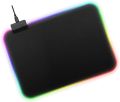 GMS-WT-5 RGB Gaming Mouse Pad 14 Lighting Modes Glowing Led Mouse Pad Non-Slip Rubber Mat 35cmx25cm. 