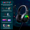 Somic G310 Wired Gaming Headset Rgb with Noise Reducing Microphone - Over the Ear Headphones for PC Gaming, Pubg Mobile, Laptop, Computer, PlayStation4, Xbox - 3.5mm + USB - By FunBug. 