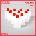 【BestGO】Variety  10Pcs 15/30ML Soy Sauce Bottle Trumpet Seasoning Soy Sauce Vinegar Bottle Tool. 