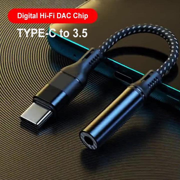 Usb C 3.5 MM Type C Headphones Jack Adapter Dac Amplifier AUX Converter For Oneplus 10 Pro 9Rt Galaxy Note 10 20 Plus S22 Ultra