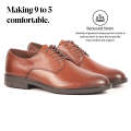 Hush Puppies Ivan Banker -Waterproof Formal Lace-ups Formal Shoes For Men. 