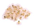 Silicone Earring Backs Pack of 100pcs Stopper, Safety Back. 
