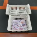 Set of 2 and 3 Stretchable fridge organizer baskets Maximize Your Fridge Space with adjustable space saver storage basket kitchen accessories basket for fridge kitchen gadget basket for kitchen. 